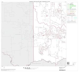 2000 Census County Subdivison Block Map: Magnolia CCD, Texas, Block 4