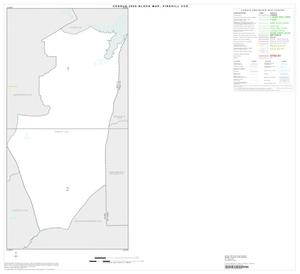 2000 Census County Subdivison Block Map: Pinehill CCD, Texas, Index