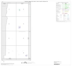 2000 Census County Subdivison Block Map: White Deer-Groom CCD, Texas, Index