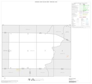 2000 Census County Subdivison Block Map: Medina CCD, Texas, Index