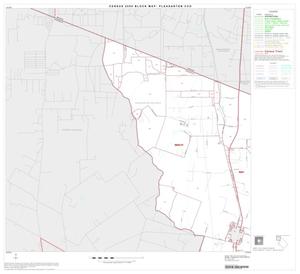 2000 Census County Subdivison Block Map: Pleasanton CCD, Texas, Block 1