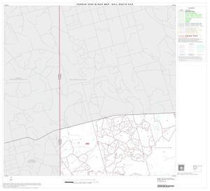 2000 Census County Subdivison Block Map: Gail South CCD, Texas, Block 1