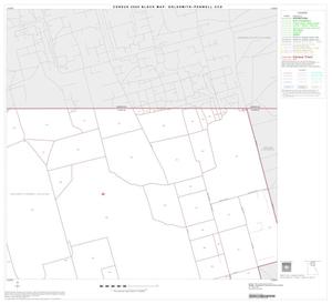 2000 Census County Subdivison Block Map: Goldsmith-Penwell CCD, Texas, Block 2
