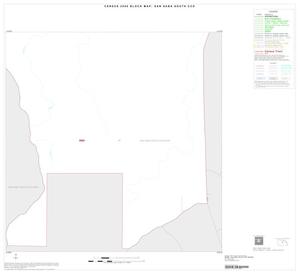 2000 Census County Subdivison Block Map: San Saba South CCD, Texas, Inset A08