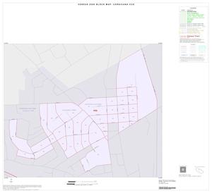2000 Census County Subdivison Block Map: Corsicana CCD, Texas, Inset B01