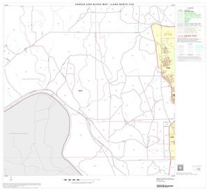 2000 Census County Subdivison Block Map: Llano North CCD, Texas, Block 9