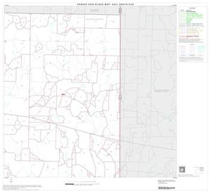 2000 Census County Subdivison Block Map: Gail South CCD, Texas, Block 3