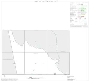 2000 Census County Subdivison Block Map: Warren CCD, Texas, Index