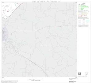 2000 Census County Subdivison Block Map: Post Northwest CCD, Texas, Block 4