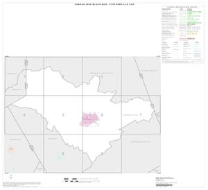 2000 Census County Subdivison Block Map: Stephenville CCD, Texas, Index