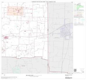 2000 Census County Subdivison Block Map: Callisburg CCD, Texas, Block 8