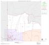 Map: 2000 Census County Subdivison Block Map: Overton CCD, Texas, Block 1
