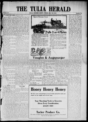 The Tulia Herald (Tulia, Tex), Vol. 10, No. 30, Ed. 1, Friday, July 25, 1919