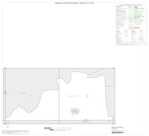 2000 Census County Subdivison Block Map: Knox City CCD, Texas, Index