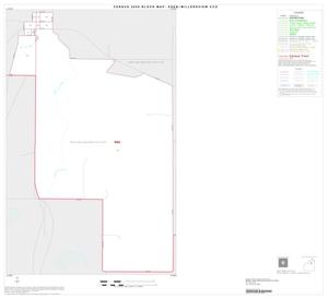 2000 Census County Subdivison Block Map: Eden-Millersview CCD, Texas, Inset A01