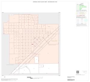 2000 Census County Subdivison Block Map: Seagraves CCD, Texas, Inset A01