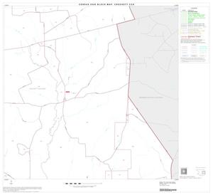 2000 Census County Subdivison Block Map: Crockett CCD, Texas, Block 6