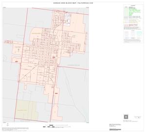 2000 Census County Subdivison Block Map: Falfurrias CCD, Texas, Inset A01