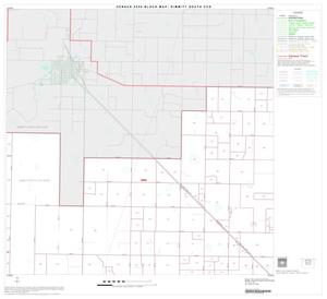 2000 Census County Subdivison Block Map: Dimmitt South CCD, Texas, Block 2