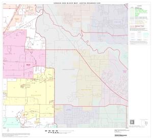 2000 Census County Subdivison Block Map: Justin-Roanoke CCD, Texas, Block 6