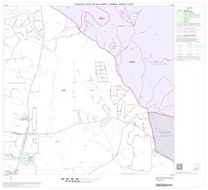 2000 Census County Subdivison Block Map: Comal North CCD, Texas, Block 9