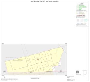 2000 Census County Subdivison Block Map: Lamesa Southeast CCD, Texas, Inset A01