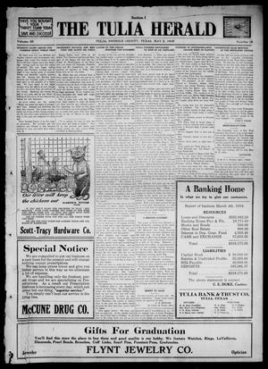 The Tulia Herald (Tulia, Tex), Vol. 10, No. 18, Ed. 1, Friday, May 2, 1919