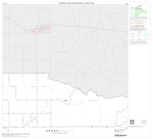 2000 Census County Subdivison Block Map: Spur CCD, Texas, Block 2