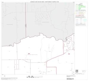 2000 Census County Subdivison Block Map: Northwest Harris CCD, Texas, Block 8