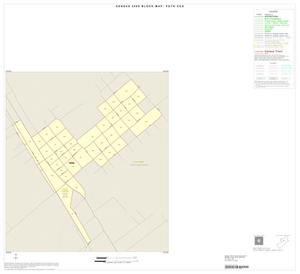 2000 Census County Subdivison Block Map: Poth CCD, Texas, Inset A01