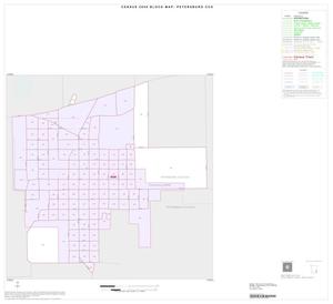 2000 Census County Subdivison Block Map: Petersburg CCD, Texas, Inset A01
