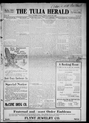 The Tulia Herald (Tulia, Tex), Vol. 10, No. 13, Ed. 1, Friday, March 28, 1919