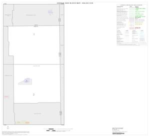 2000 Census County Subdivison Block Map: Idalou CCD, Texas, Index