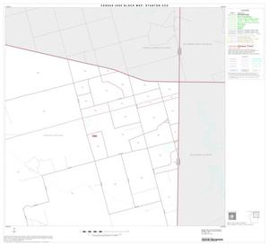 2000 Census County Subdivison Block Map: Stanton CCD, Texas, Block 2