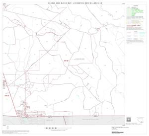 2000 Census County Subdivison Block Map: Livingston-New Willard CCD, Texas, Block 18
