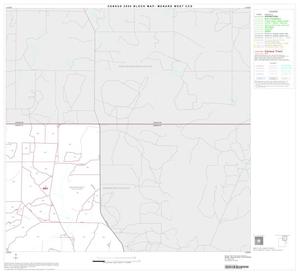 2000 Census County Subdivison Block Map: Menard West CCD, Texas, Block 2
