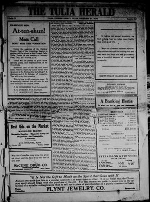 The Tulia Herald (Tulia, Tex), Vol. 11, No. 52, Ed. 1, Friday, December 24, 1920