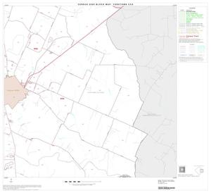 2000 Census County Subdivison Block Map: Yorktown CCD, Texas, Block 6