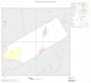 2000 Census County Subdivison Block Map: West CCD, Texas, Index