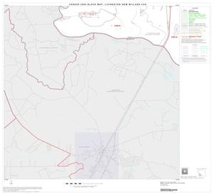 2000 Census County Subdivison Block Map: Livingston-New Willard CCD, Texas, Block 16