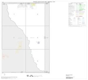 2000 Census County Subdivison Block Map: Sabinal CCD, Texas, Index