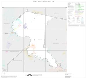 2000 Census County Subdivison Block Map: Mathis CCD, Texas, Index