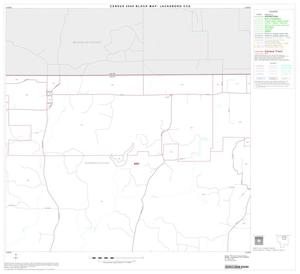 2000 Census County Subdivison Block Map: Jacksboro CCD, Texas, Block 3