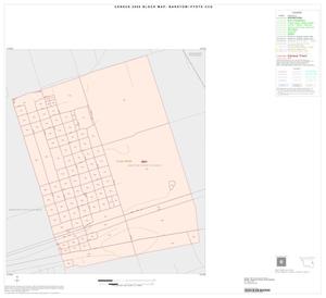 2000 Census County Subdivison Block Map: Barstow-Pyote CCD, Texas, Inset A01