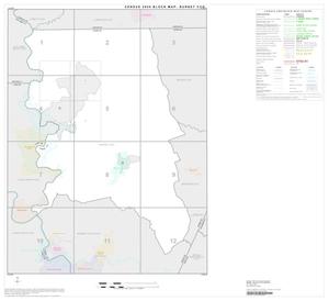 2000 Census County Subdivison Block Map: Burnet CCD, Texas, Index