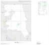 Map: 2000 Census County Subdivison Block Map: Burnet CCD, Texas, Index