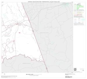 2000 Census County Subdivison Block Map: Morgan Mill-Bluff Dale CCD, Texas, Block 8
