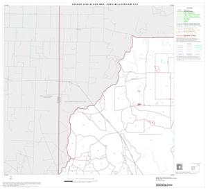 2000 Census County Subdivison Block Map: Eden-Millersview CCD, Texas, Block 3