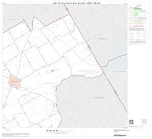 2000 Census County Subdivison Block Map: Malone-Penelope CCD, Texas, Block 2