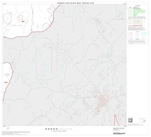 2000 Census County Subdivison Block Map: Medina CCD, Texas, Block 8